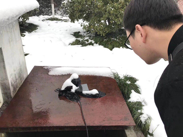 嚴(yán)寒風(fēng)雪！擋不住為客戶服務(wù)的熱情