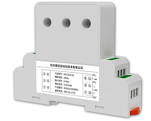 美控MIK-SSJI 三相交流電流傳感器，可測三路，1-30A
